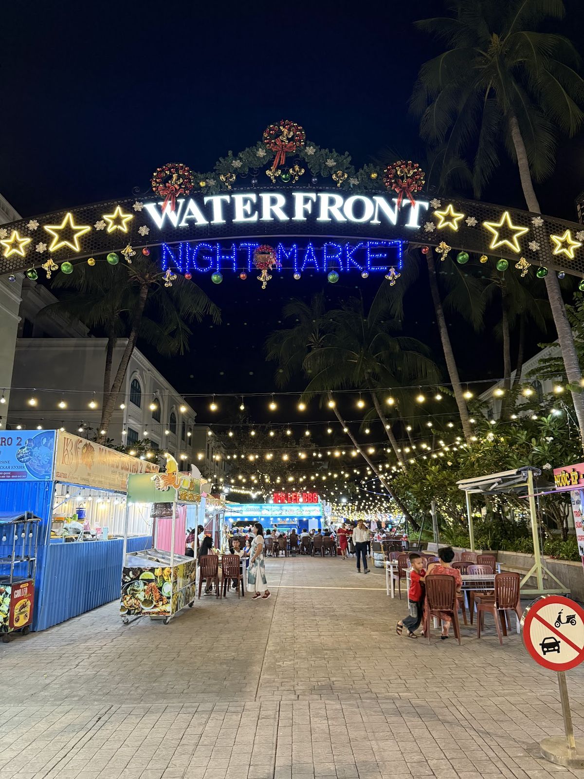 Food market at Phú Quốc Marina, Chợ đêm Ẩm thực Phu Quoc Marina