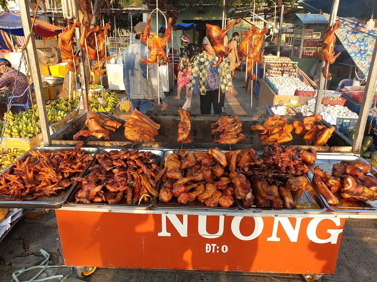 Local market in the south, Duong Bao Market, Phu Quoc