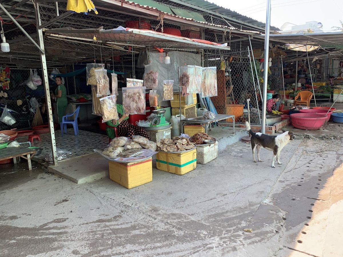 Local fishing-village market, Ganh Dau Market, Phu Quoc