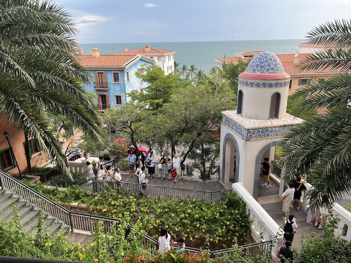 One of Sunset Town's most-photographed landmarks, Tháp Bút Chì, Phu Quoc