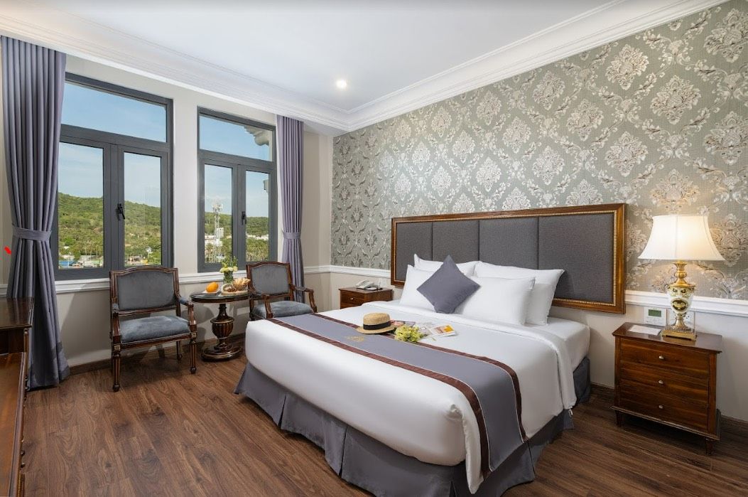 AVS HOTEL PHU QUOC pool and grounds in Duong Dong