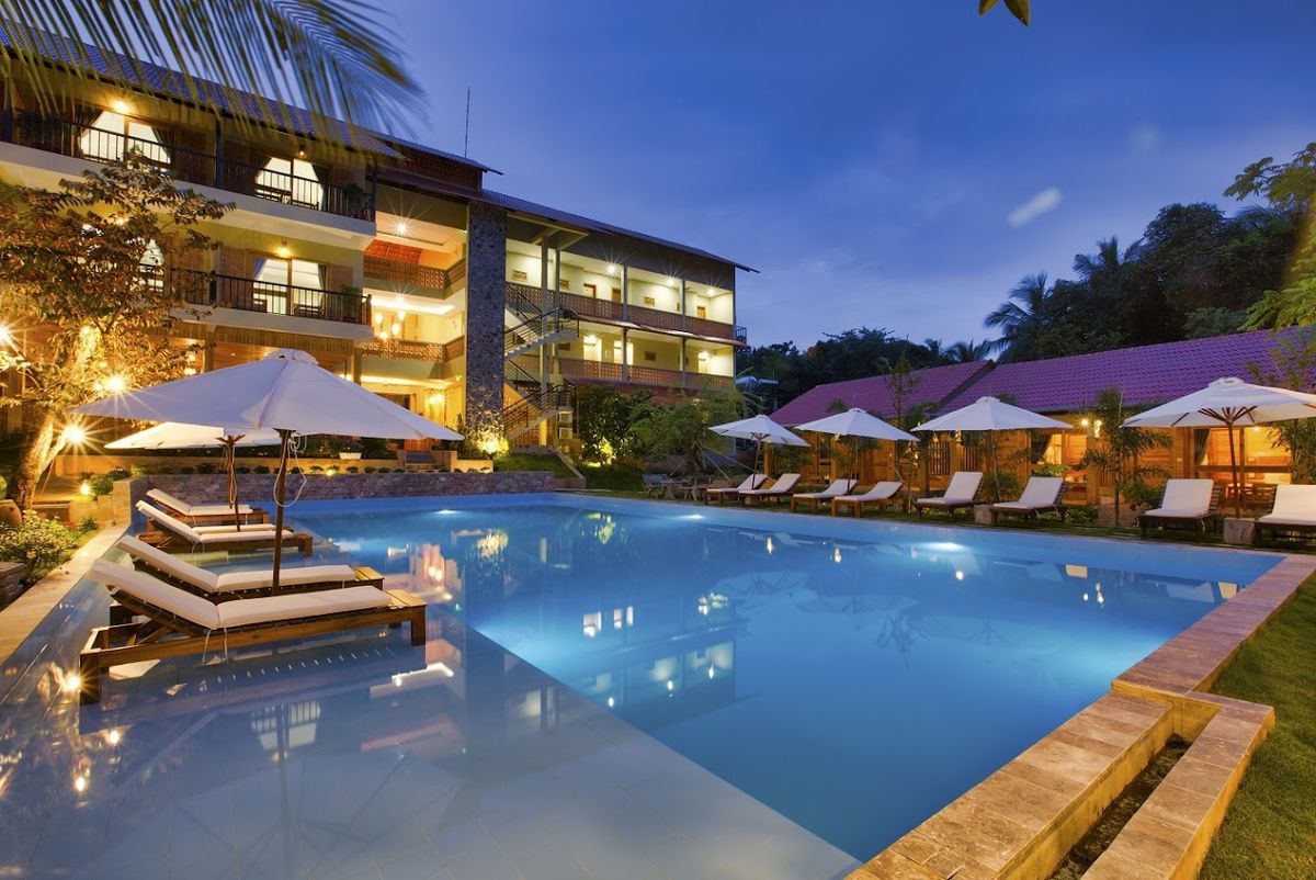 Azura Resort exterior in Duong Dong