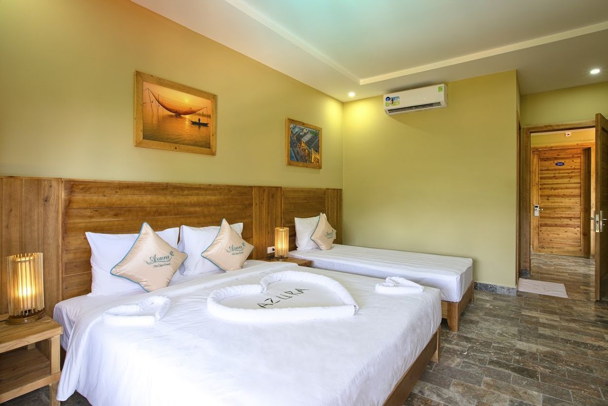 Azura Resort pool and grounds in Duong Dong