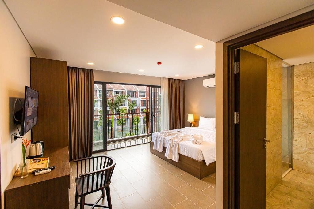 Bayya Hotel Phu Quoc pool and grounds in Bai Sao