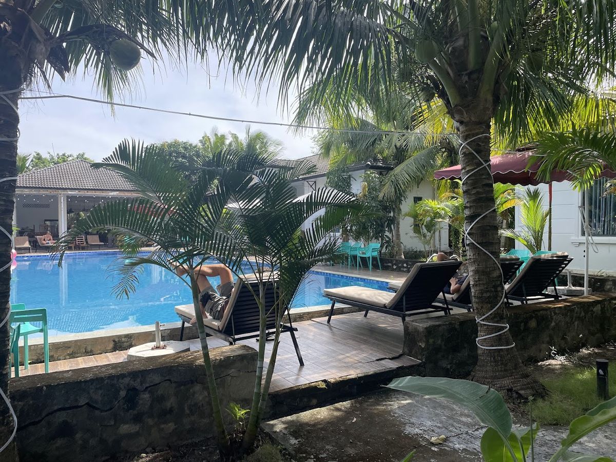 Coco Village resort room interior in Ong Lang