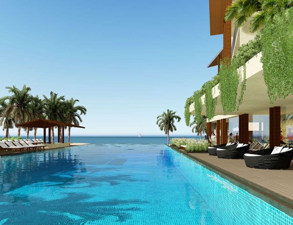 Dusit Princess Moonrise beach resort exterior in Duong Dong
