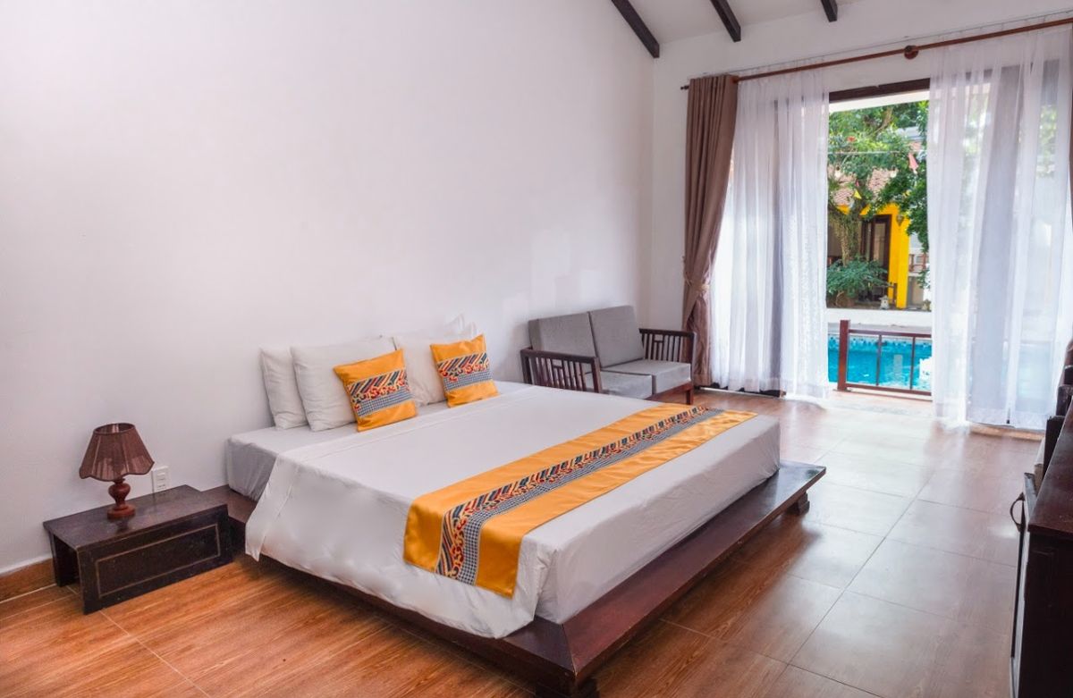 Hoi An Phu Quoc Resort & Spa pool and grounds in Duong Dong