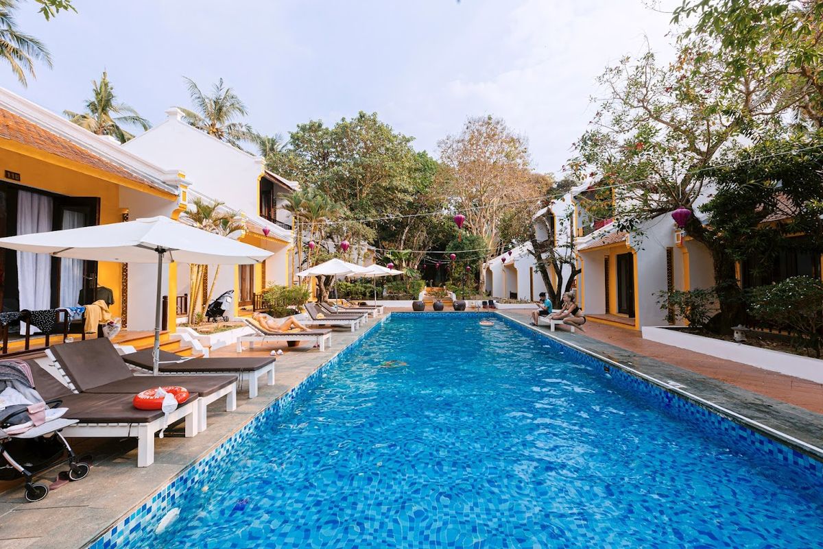 Hoi An Phu Quoc Resort & Spa room interior in Duong Dong