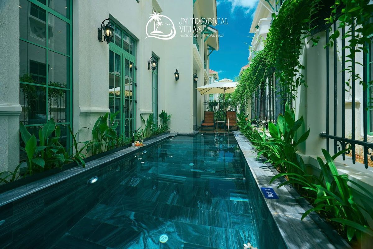 JM Tropical Villa exterior in Bai Sao