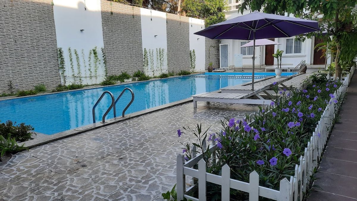 Lavender Resort room interior in Duong Dong