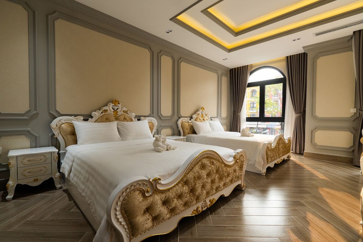 LeeVi Homestay - Hotel Grand World Phu Quoc pool and grounds in Ganh Dau