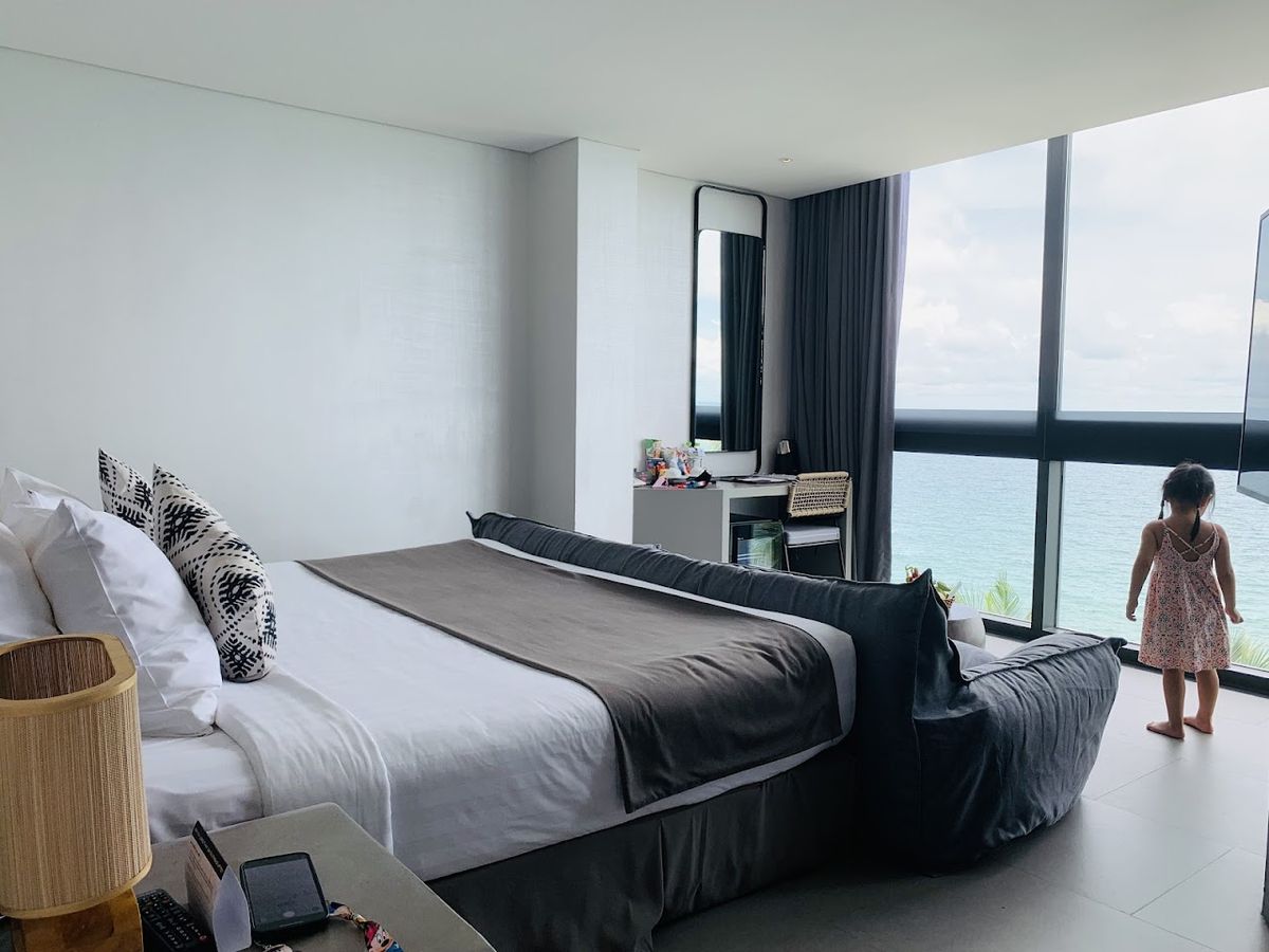 M Hotel Phu Quoc pool and grounds in Bai Sao