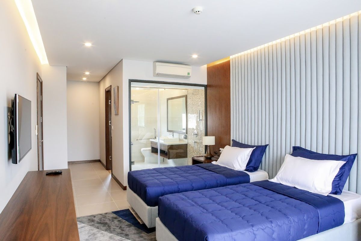 M Villas Phu Quoc pool and grounds in An Thoi