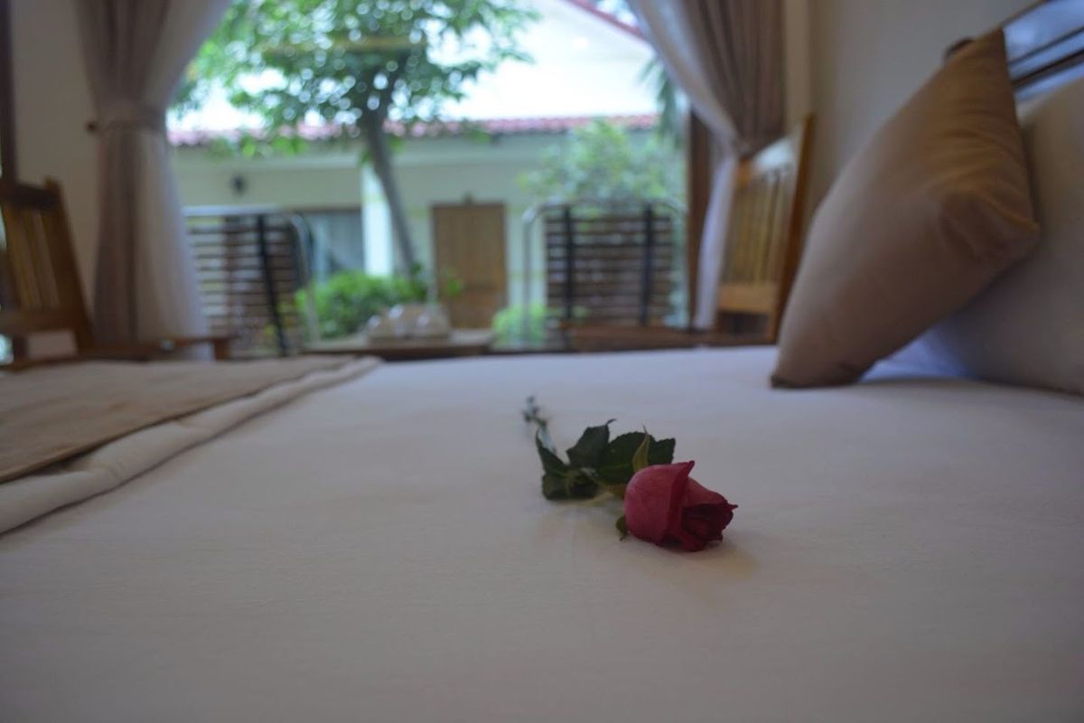 Ngoc Viet Bungalow room interior in Duong Dong