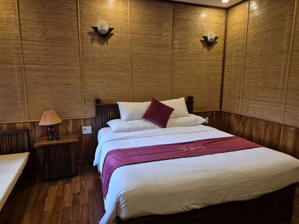 Phu Quoc Bambusa Resort pool and grounds in Duong Dong