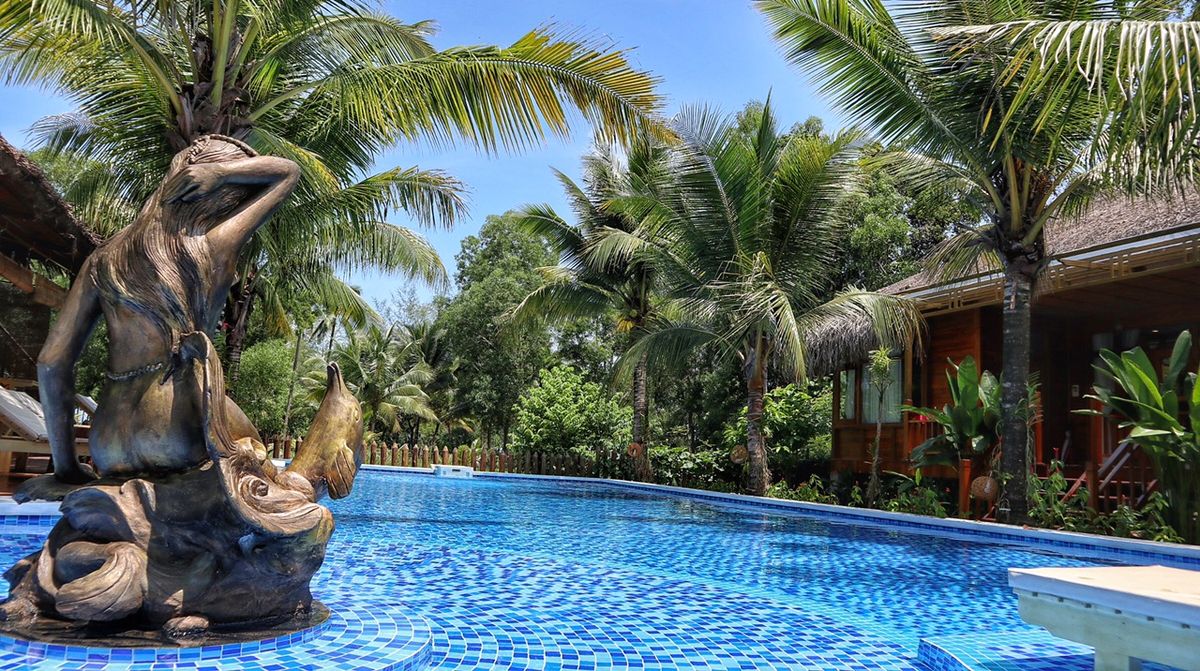 Phu Quoc Green Land room interior in Duong Dong