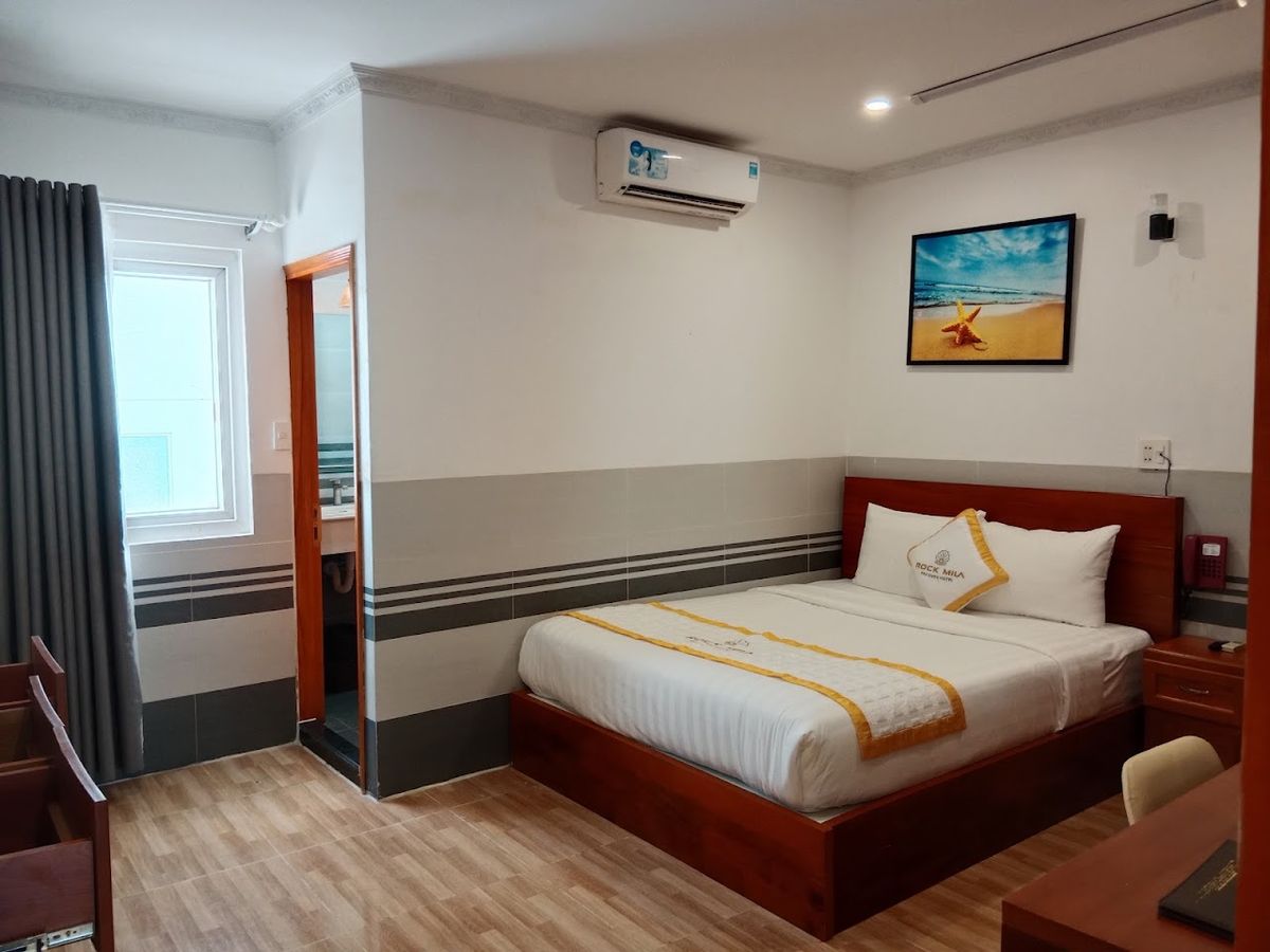 Rock Mila Phu Quoc Hotel pool and grounds in Duong Dong