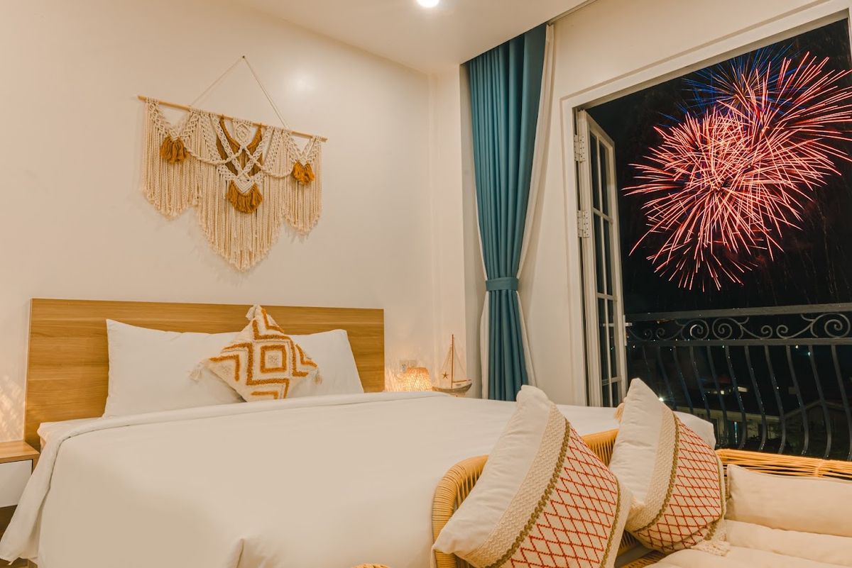 ROSY HOTEL Phu Quoc Sunset town room interior in An Thoi