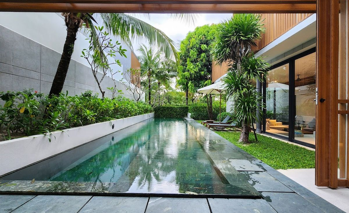 Sailing Pool villas and Resort Phu Quoc room interior in Bai Dai
