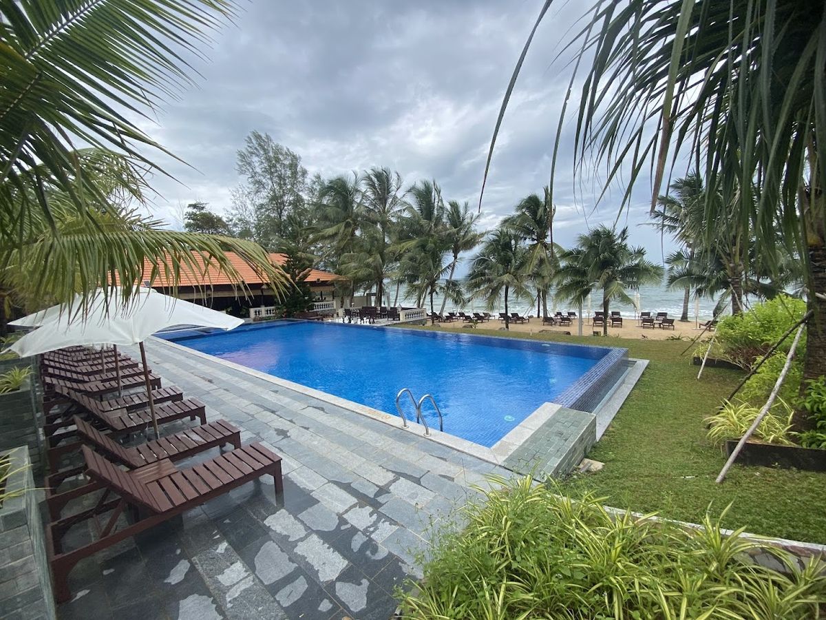 Sea Sense Resort room interior in Ong Lang