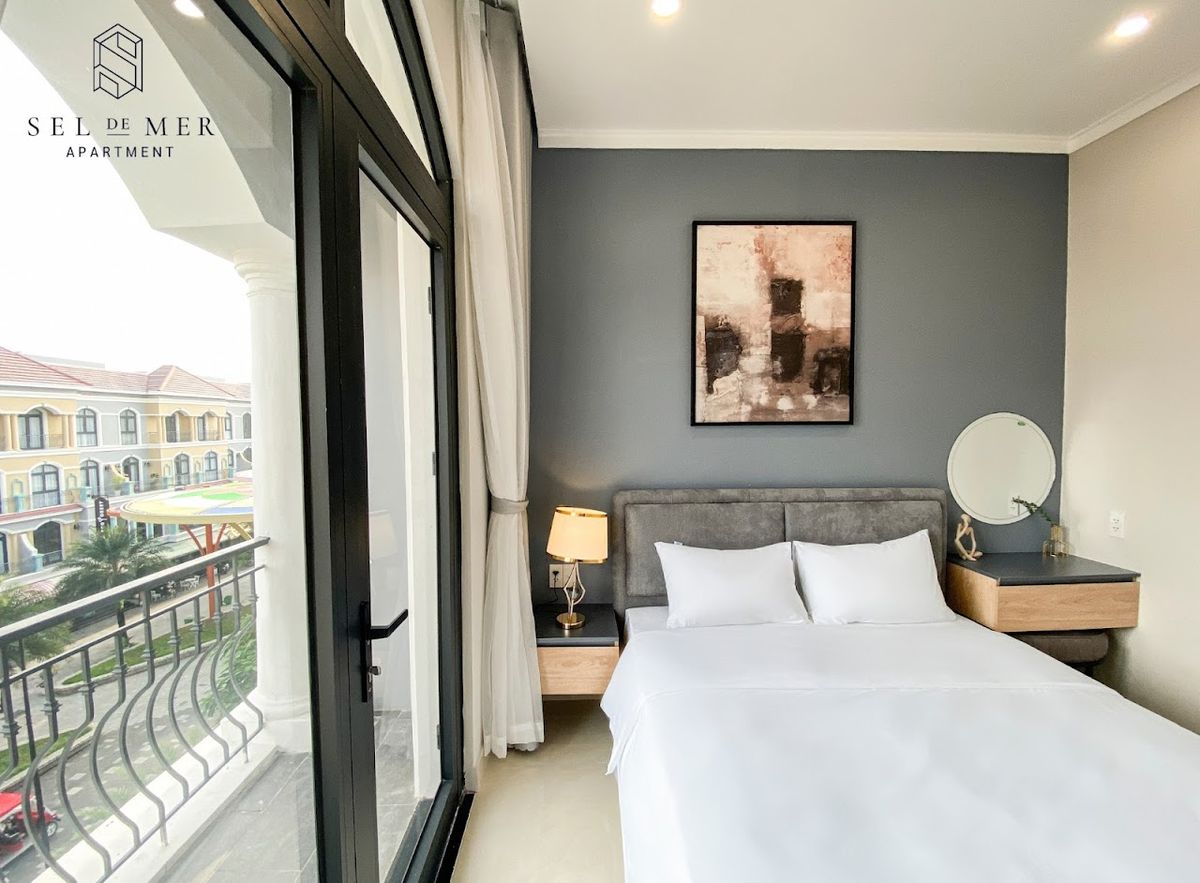 Sel de Mer Apartment Phu Quoc pool and grounds in Ganh Dau