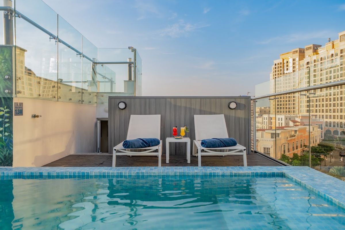 Solaro Hotel & Spa room interior in An Thoi