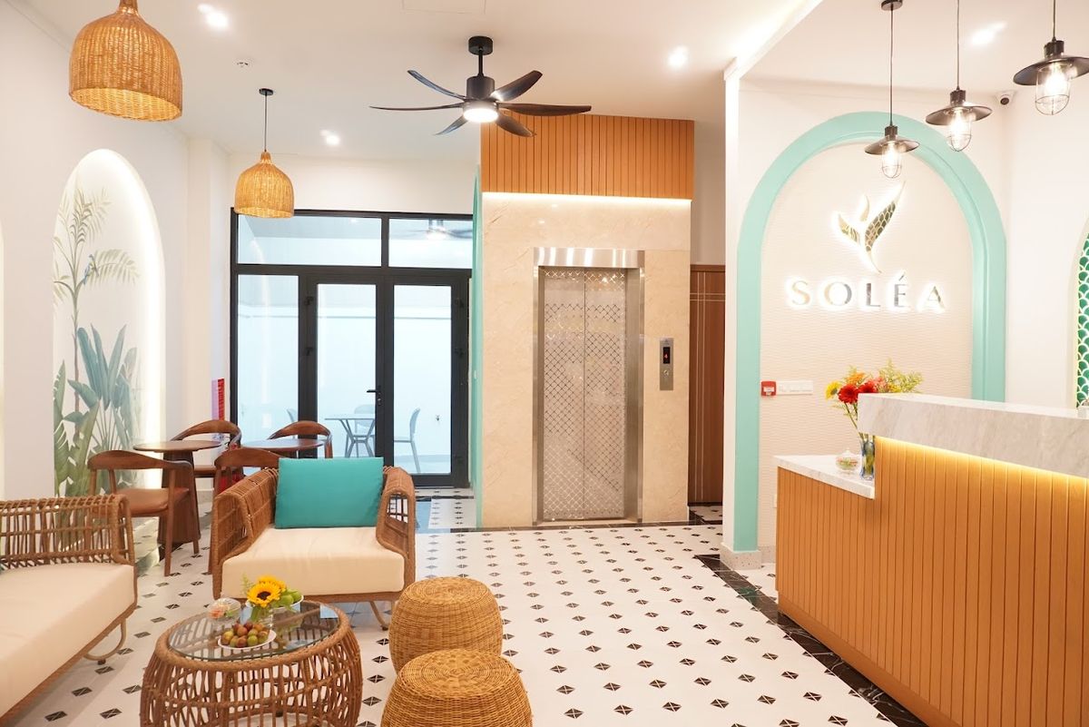 SOLÉA Hotel GrandWorld Phú Quốc room interior in Ganh Dau