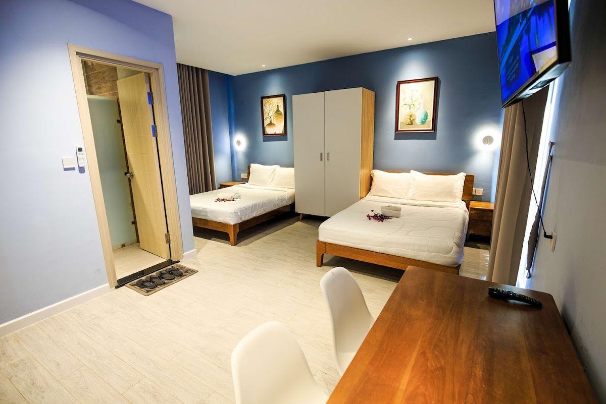 The Bok Hotel Grand World - by GoGo Phú Quốc pool and grounds in Duong Dong