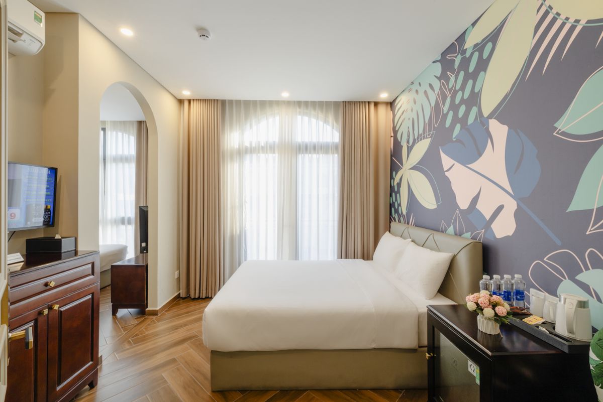 Tropical Bay Homestay Phu Quoc pool and grounds in Ong Lang