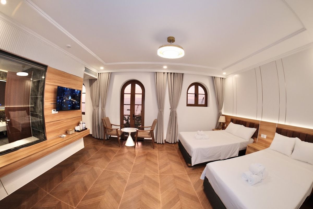 VENTORA (Pearl Gallery - Boutique Hotel) pool and grounds in An Thoi