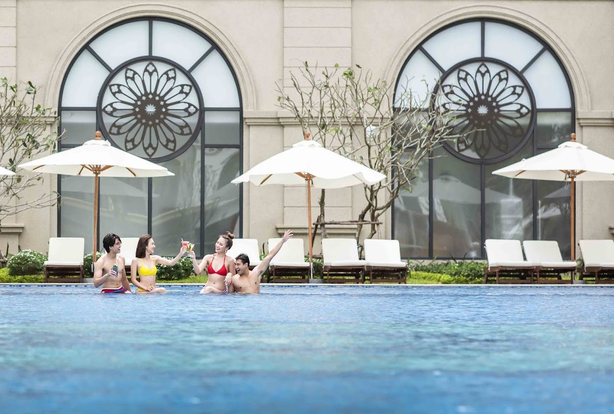 VinHolidays Fiesta Phu Quoc room interior in Ganh Dau