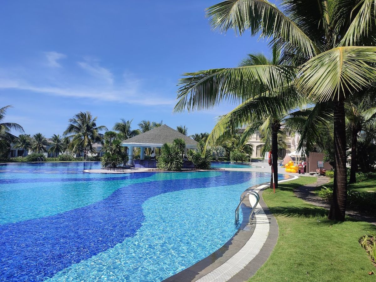 Vinpearl Wonderworld Phu Quoc room interior in Long Beach